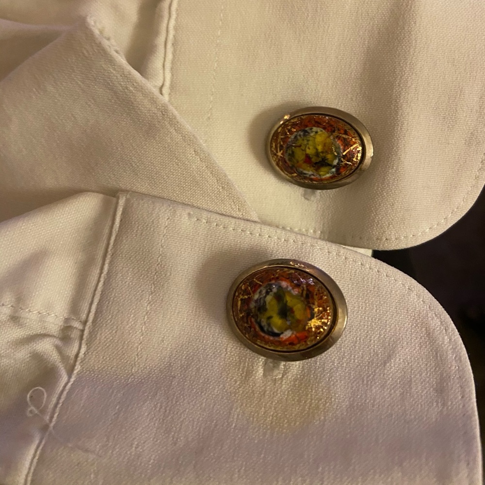 Cuff Links Vintage Marbleized